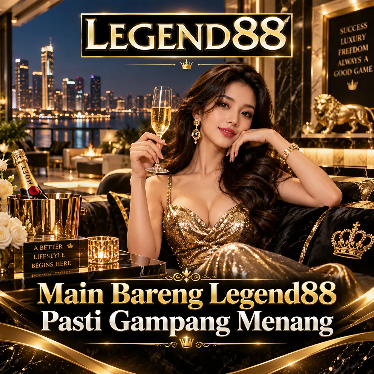 Thumbnail 1 of 3, Poster, Legend88 ~ Kebiasaan Kecil di Pagi Hari yang Bikin Mood Seharian Lebih Oke designed and sold by LEGEND88.